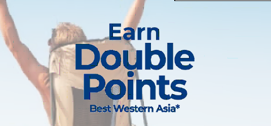 Best Western Rewards: Double points in Asia